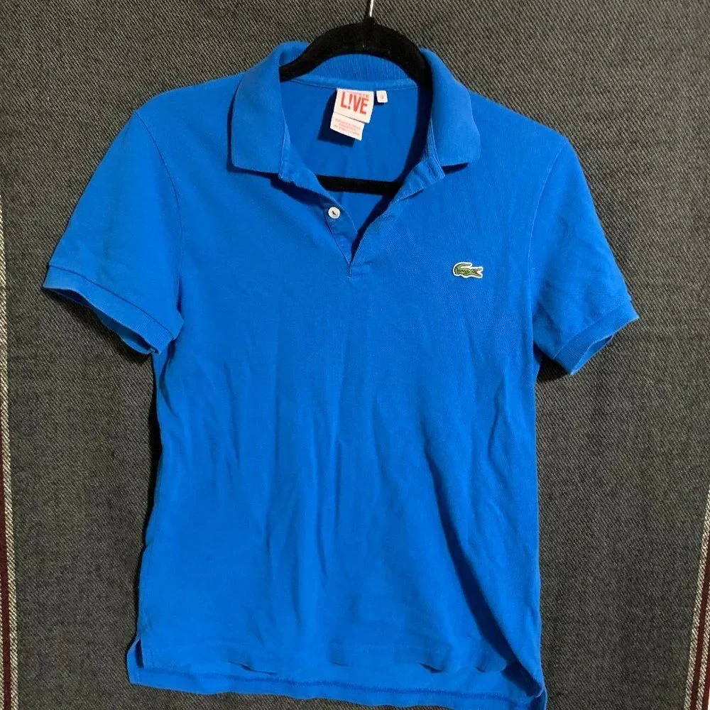 sz XS blue lacoste polo - Picture 1 of 3